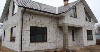 Фасад из газобетона для дома в Оренбурге - Строй-Рнб, качественная отделка от 2103 руб.