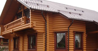 Строительство дома из оцилиндрованного бревна в Оренбурге - от 136643 рублей