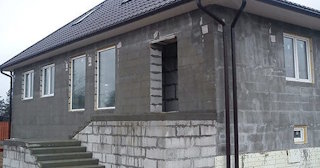 Фасад из газобетона для дома в Оренбурге - Строй-Рнб, качественная отделка от 2103 руб.