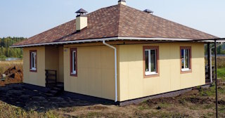 Одноэтажный дом из панелей под ключ в Оренбурге - Строй-Рнб от 136643 рублей